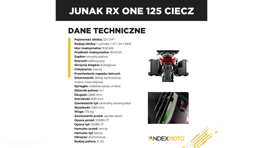 Junak RX One - 8