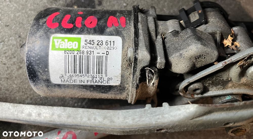 Mechanizm silniczek wycieraczek przód Renault CLIO III - 5