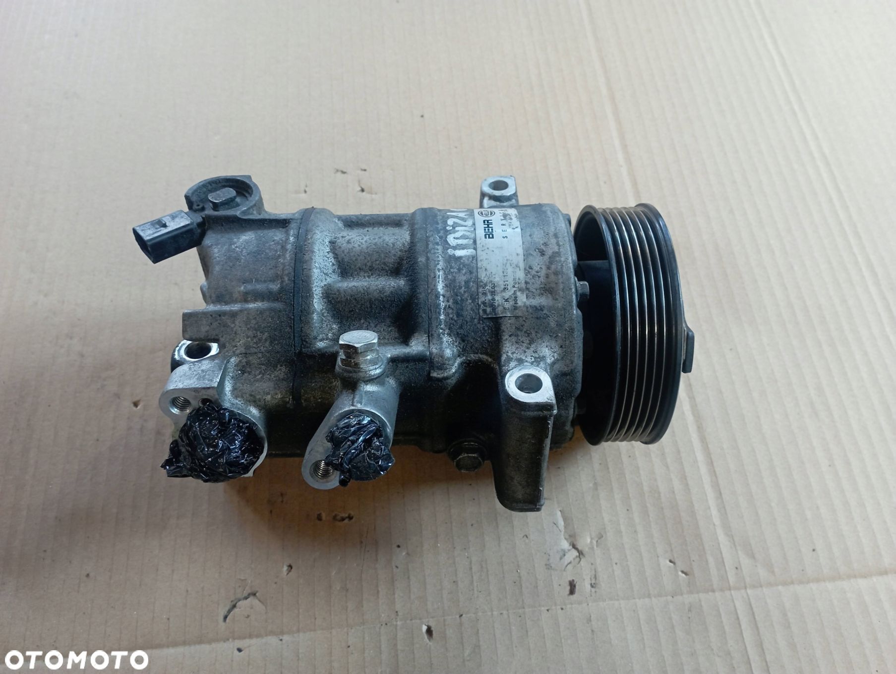 SEAT IBIZA IV 4 6J SPRĘŻARKA KOMPRESOR KLIMATYZACJI 8FK351135 - 1