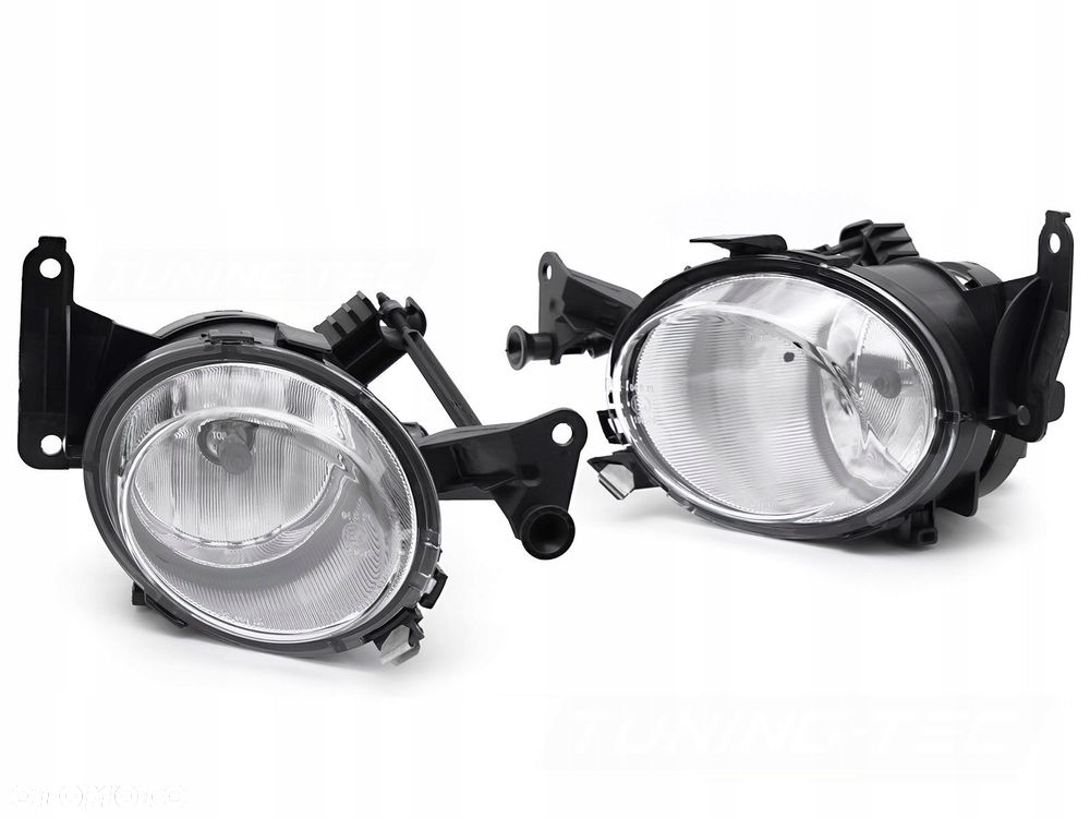 Halogeny Lampy pmg L+R 2-sztuki zarówki h10 Opel Corsa D Lift FL 2007-2011 - 1