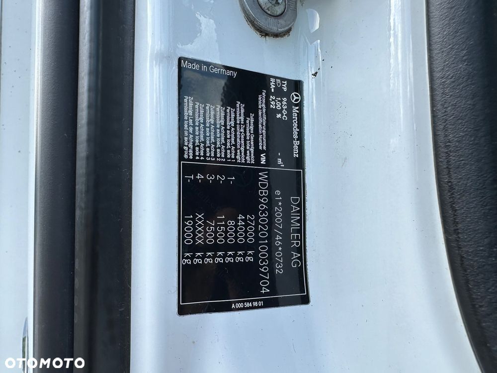 Mercedes-Benz ACTROS 2536 CHLODNIA 24 Palety  dl 9.70m - 23