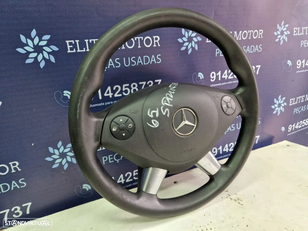 Volante usado borracha com airbag MERCEDES SPRINTER 906