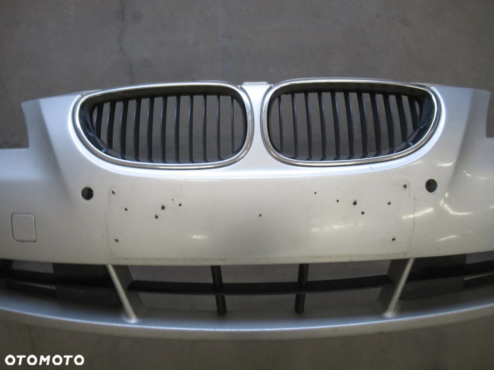 Przód maska błotnik lampy pas przedni BMW e60 e61 354 Titansilber Europa - 8