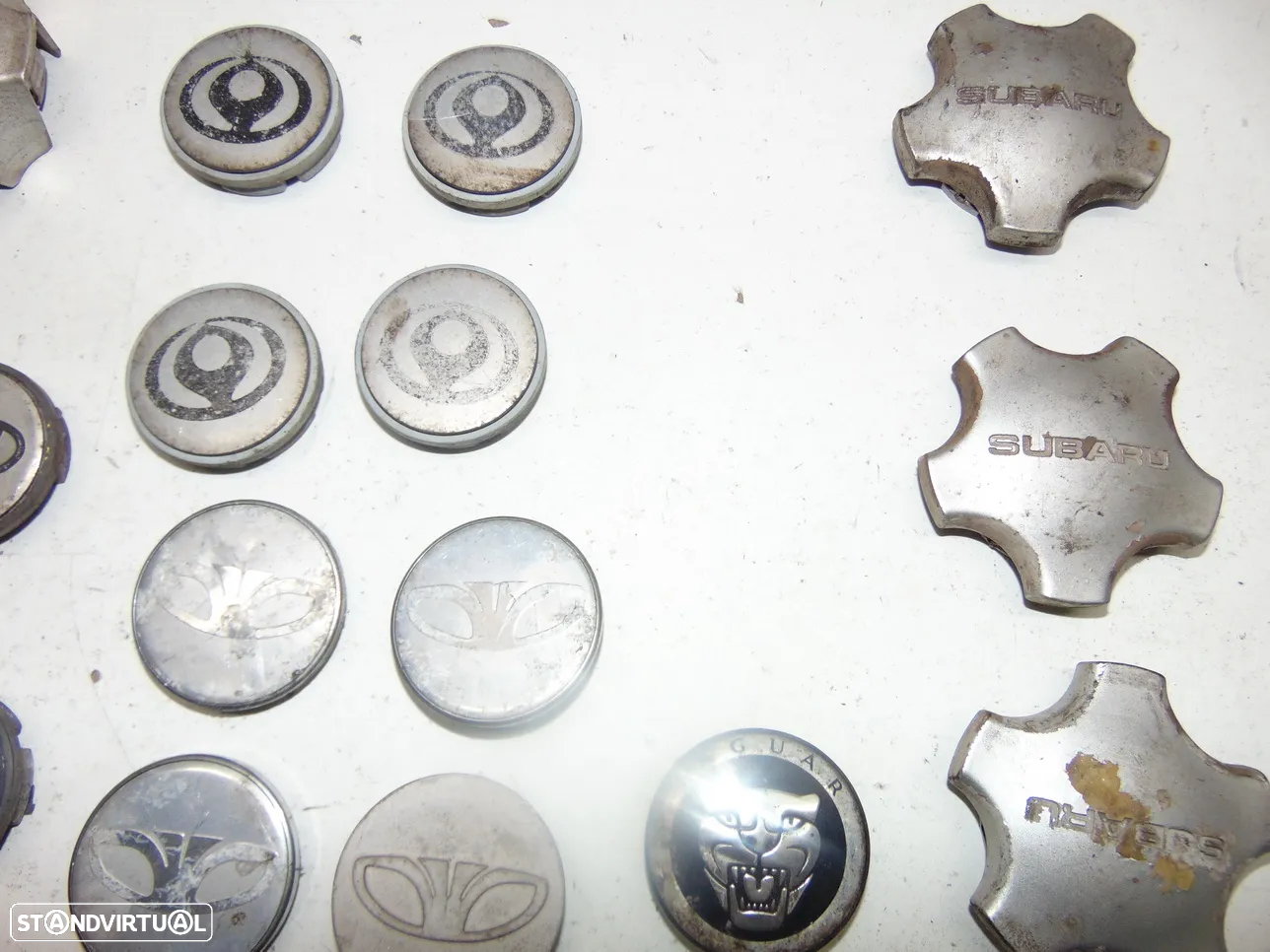 Antigos centros jantes Hyundai/Mazda/Daewoo/Kia/Subaru/Seat/jaguar - 4