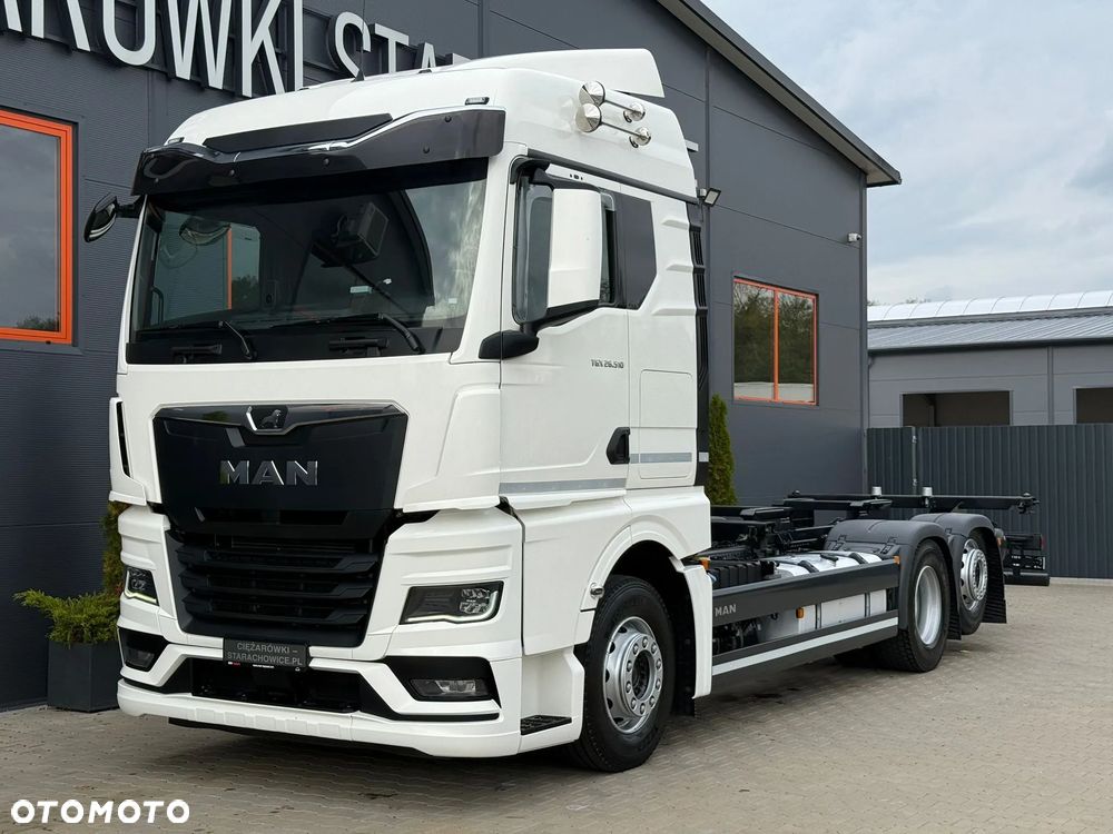 MAN TGX 26.510 // BDF / podwozie / rama do zabudowy !! - 1