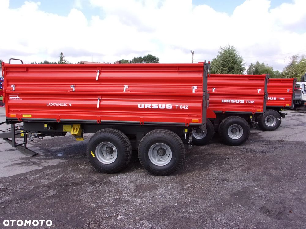 Pronar Przyczepa TANDEM paletowa Pronar PT512 -12t, PT510 -10t;  Ursus T-042 tandem 7-ton z mechanizmem trójstronnego wywrotu - 20