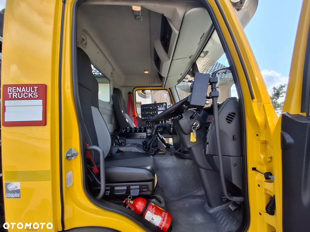 Renault C280 Zamiatarka SEMAT Zoeller FAUN Karcher 2 Silniki Rura Do Liści Listwy Ciśnieniowe Lanca 2 Zbiorniki Wody Szczotki L/R 2018r Euro 6 Motogodziny: 740MTH - 29