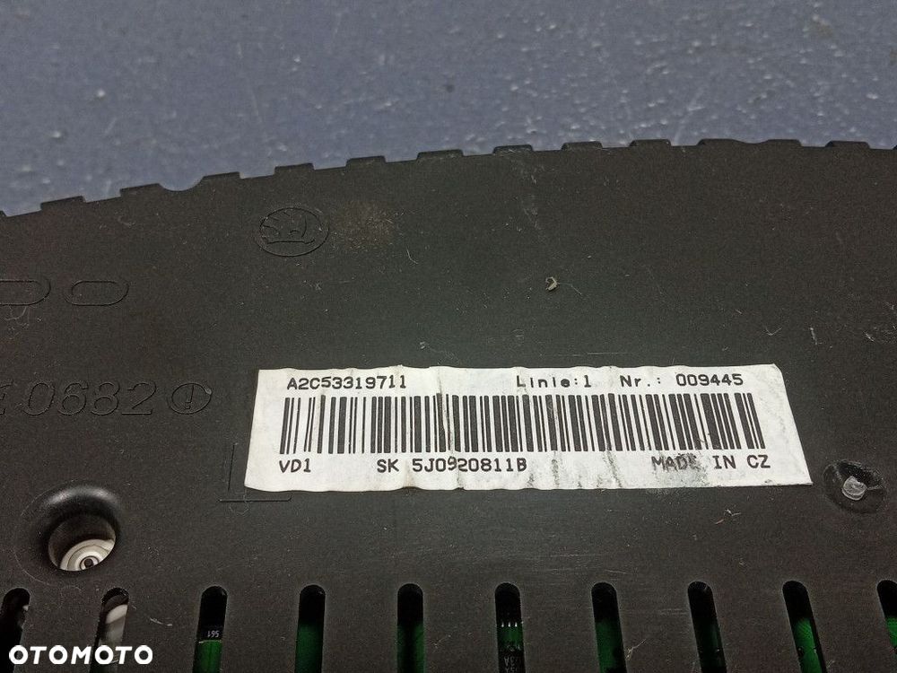 SKODA FABIA II 5J 1.4 16V STEROWNIK ZESTAW STARTOWY 03C906024B - 8