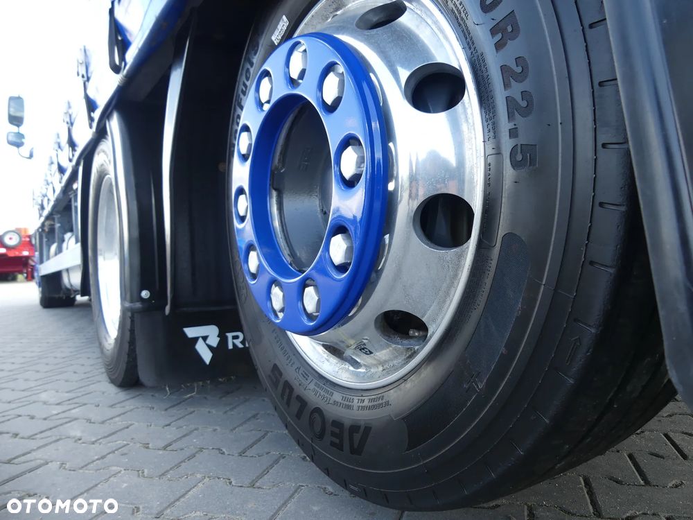 DAF XF 106.530 6x2 / FIRANKA 7.70m / EURO 6 / KLIMATYZACJA POSTOJOWA / - 21