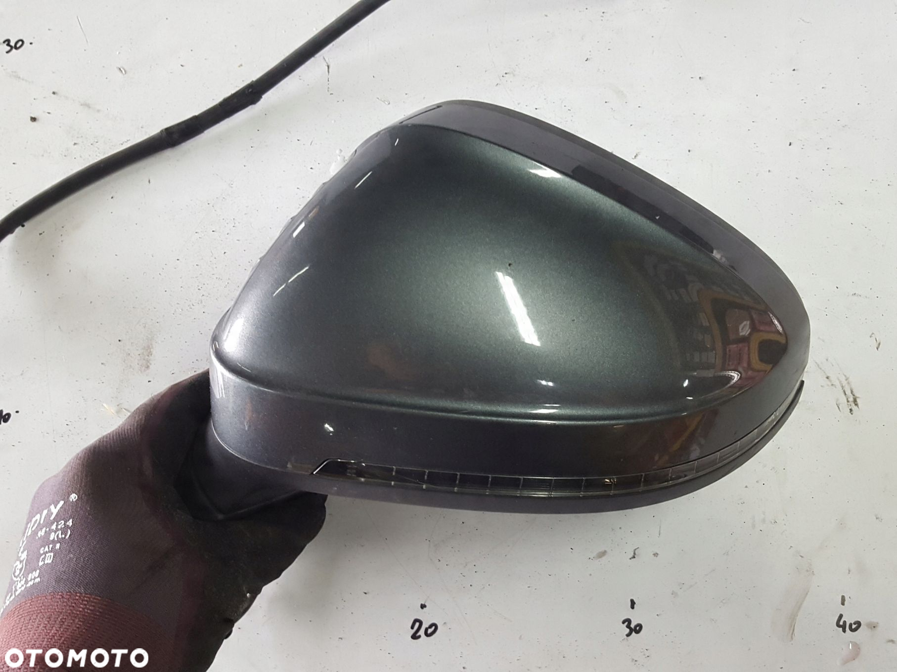 AUDI A4 B9 8W 15-18r LUSTERKO LEWE 8 KABLI LX7R - 4