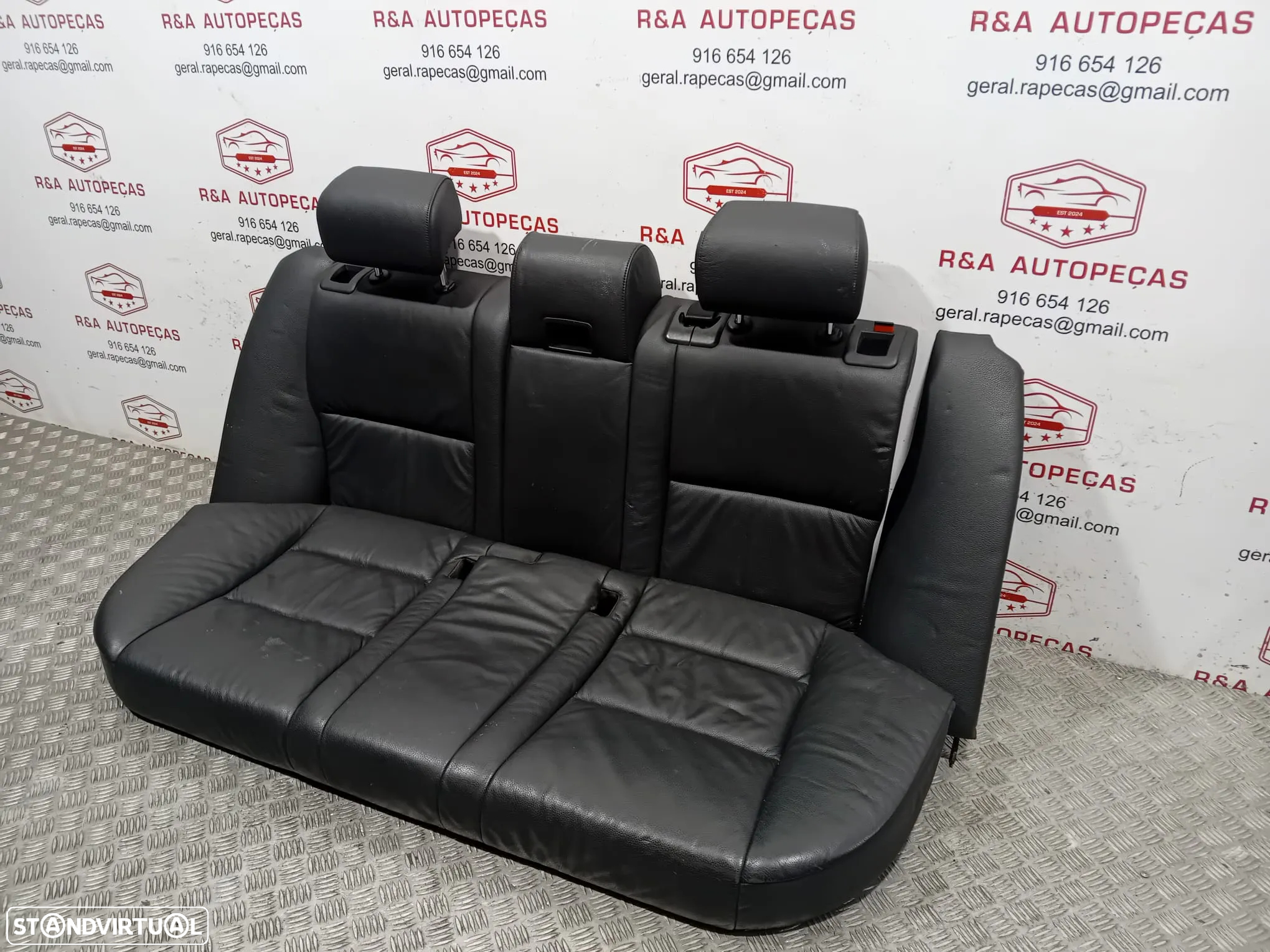 Conjunto de Bancos BMW Serie 5 E61 Pack M em Pele Original - 4