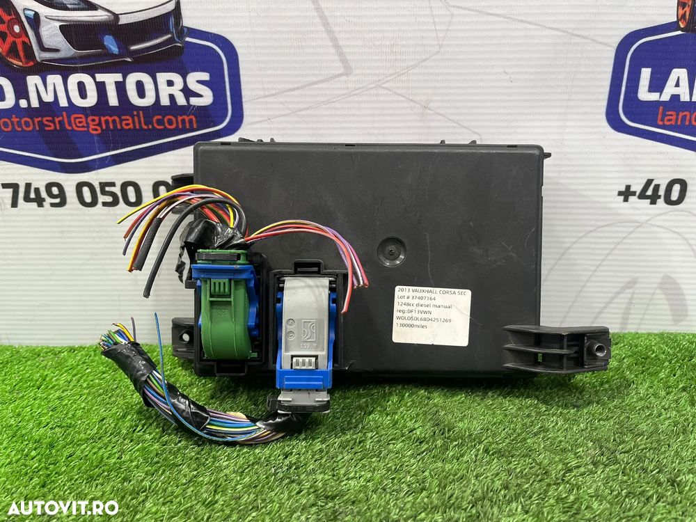 TABLOU PANOU SIGURANTE OPEL CORSA D 1.3 DIESEL 2013 COD OEM 13424260 401154265 28372268 2006-2014 - 4
