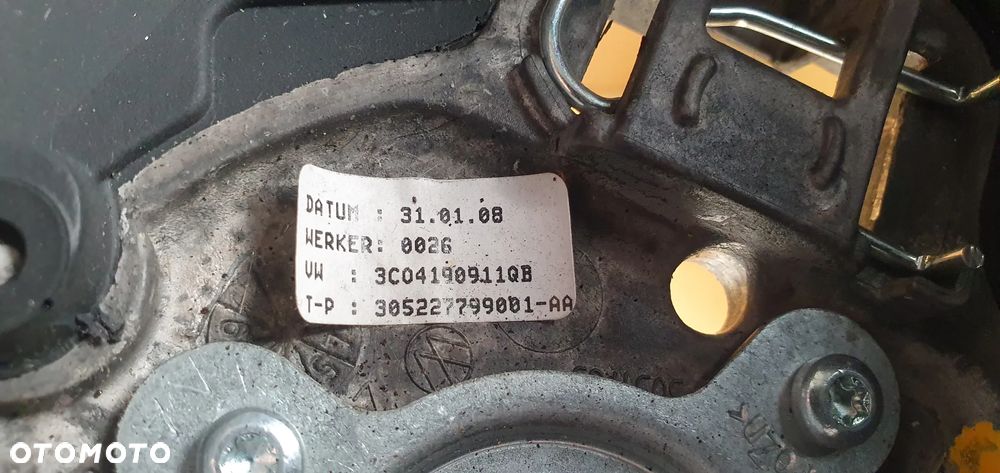 Kierownica czteroramienna VW Passat B6 3C04190911QB - 8