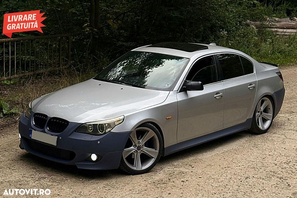 Praguri laterale BMW Seria 5 E60 E61 (2003-2011) M-technik Look- livrare gratuita - 4