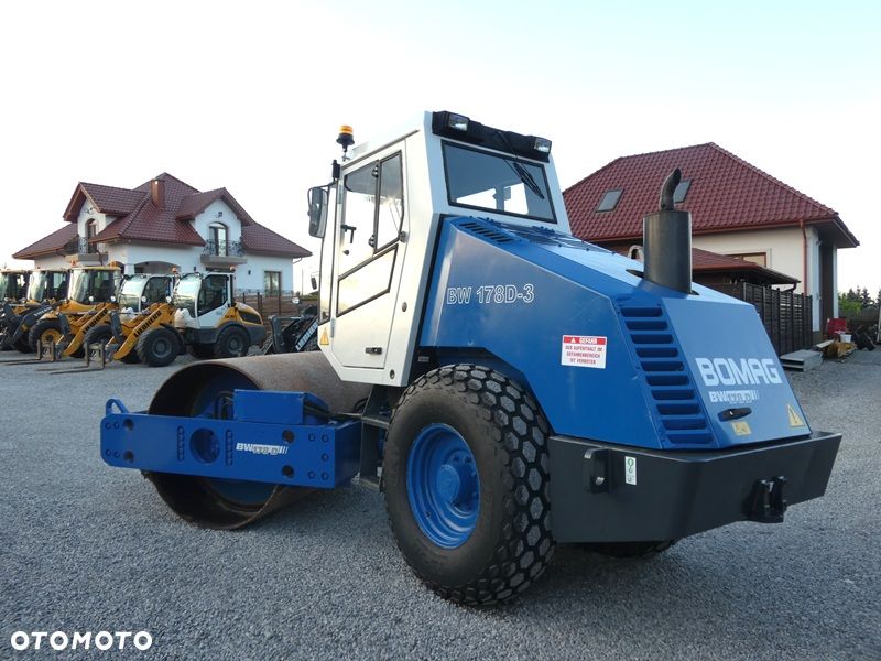 Bomag BW178D-3 / Guma - Stal / Walec Drogowy / Super Stan / 2600mtg / - 33