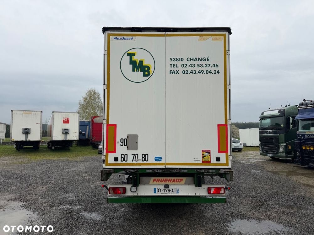 Fruehauf Firanka !! BPW !! Os podnoszona !! z Francji - 5