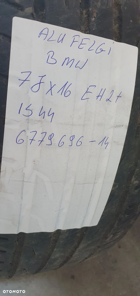 Alufelga felga aluminiowa 7J R16 IS44 5x120 BMW 6779696 - 15