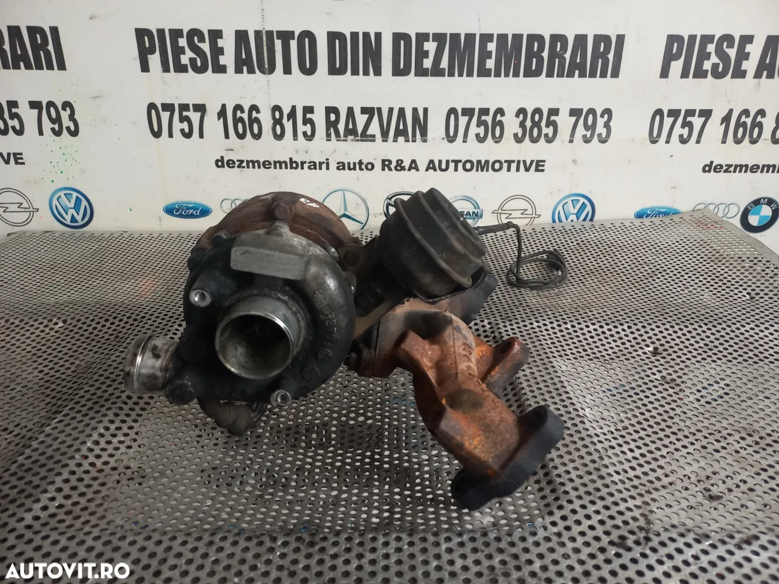 Turbo Turbina Audi A4 B7 1.9 Tdi Motor BRB Cod K - 4