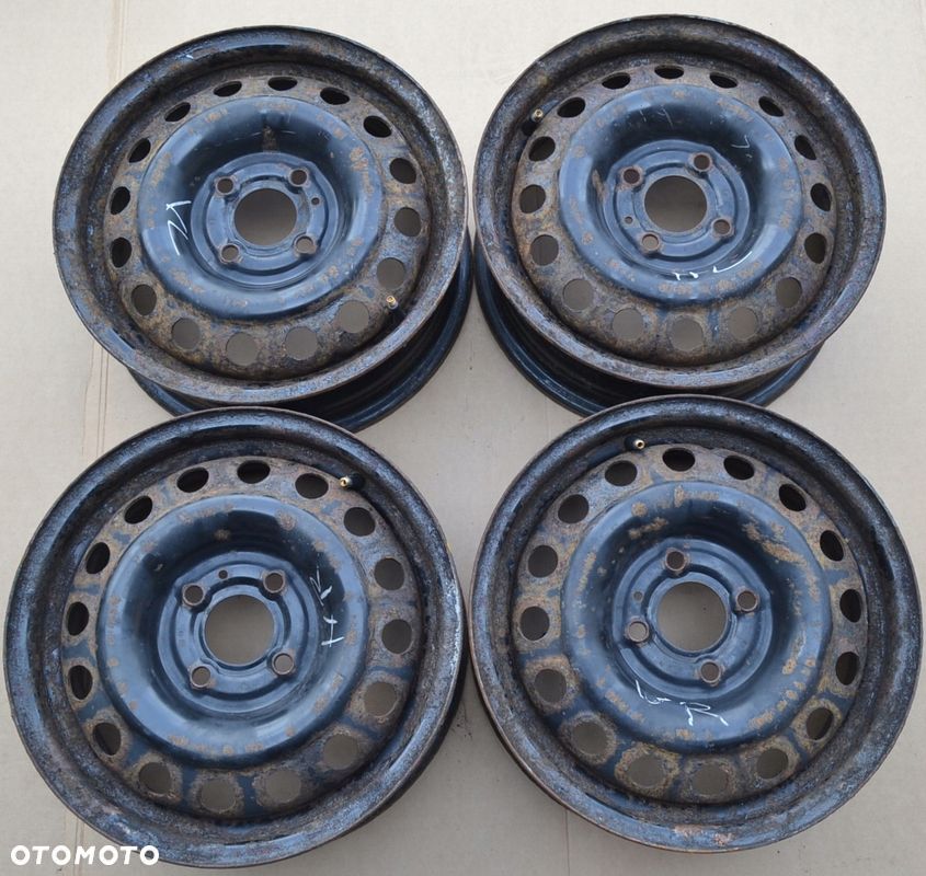 FELGI STALOWE NISSAN 4x100 5J14 ET 45 F-491 - 1