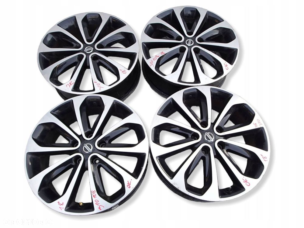 alufelgi kpl. nissan qashqai j10 18" 5x114.3 et 40 - 1