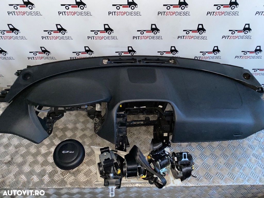 KIT AirBag complet Jaguar F-Pace S 2016 2017 2018 2019 2020 2021 2022 2023 plansa bord-volan-airbag-centura - 1