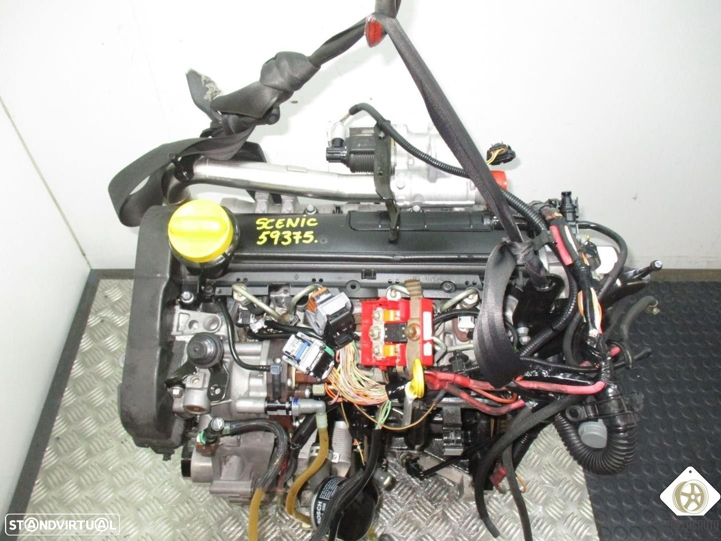 MOTOR COMPLETO RENAULT GRAND SCÉNIC II 2005 - 5