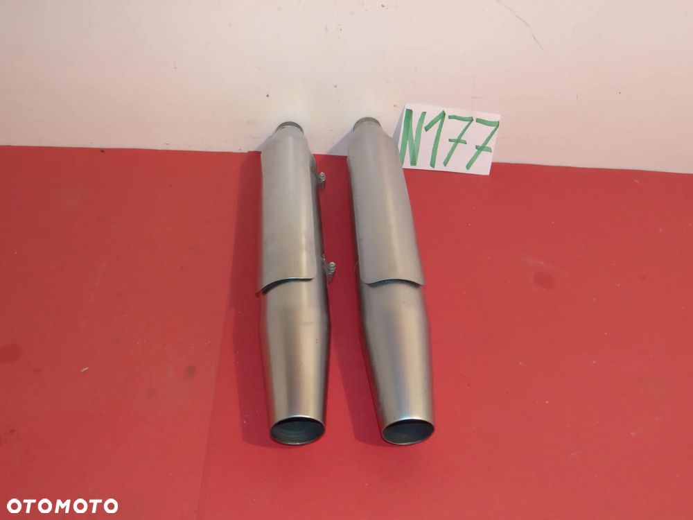 N177  HARLEY DAVIDSON TŁUMIK TŁUMIKI WYDECH SOFTAIL HARITAGE FAT BOY HARFXS1584 1688 - 1