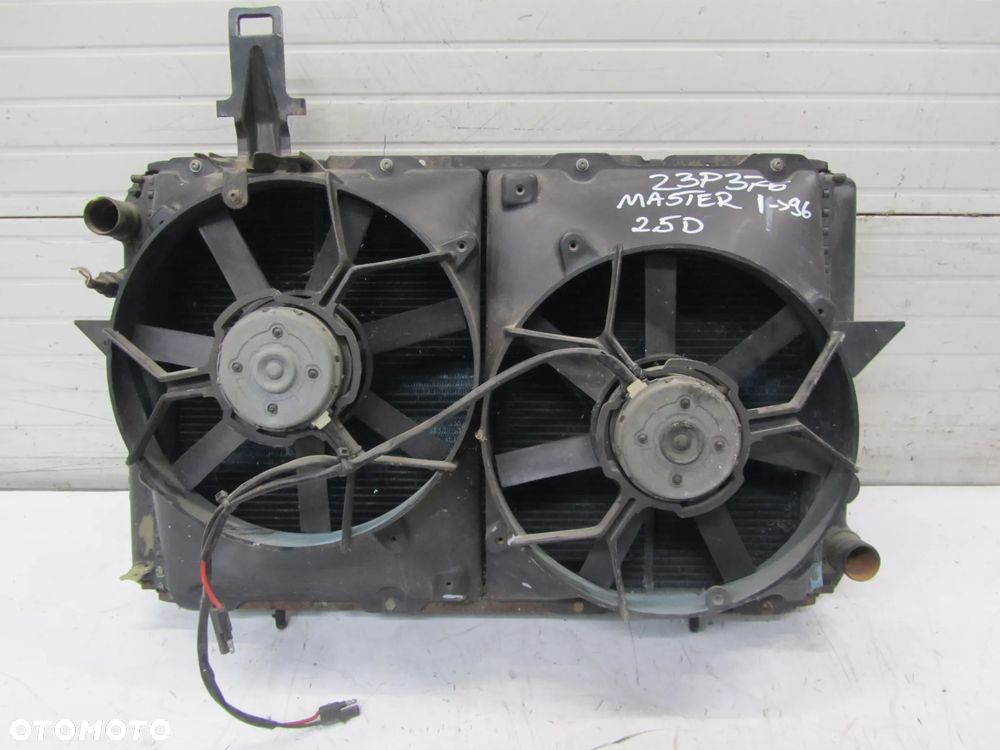 renault master I ->96 2.5 D chłodnica wody-wentylatory - 1