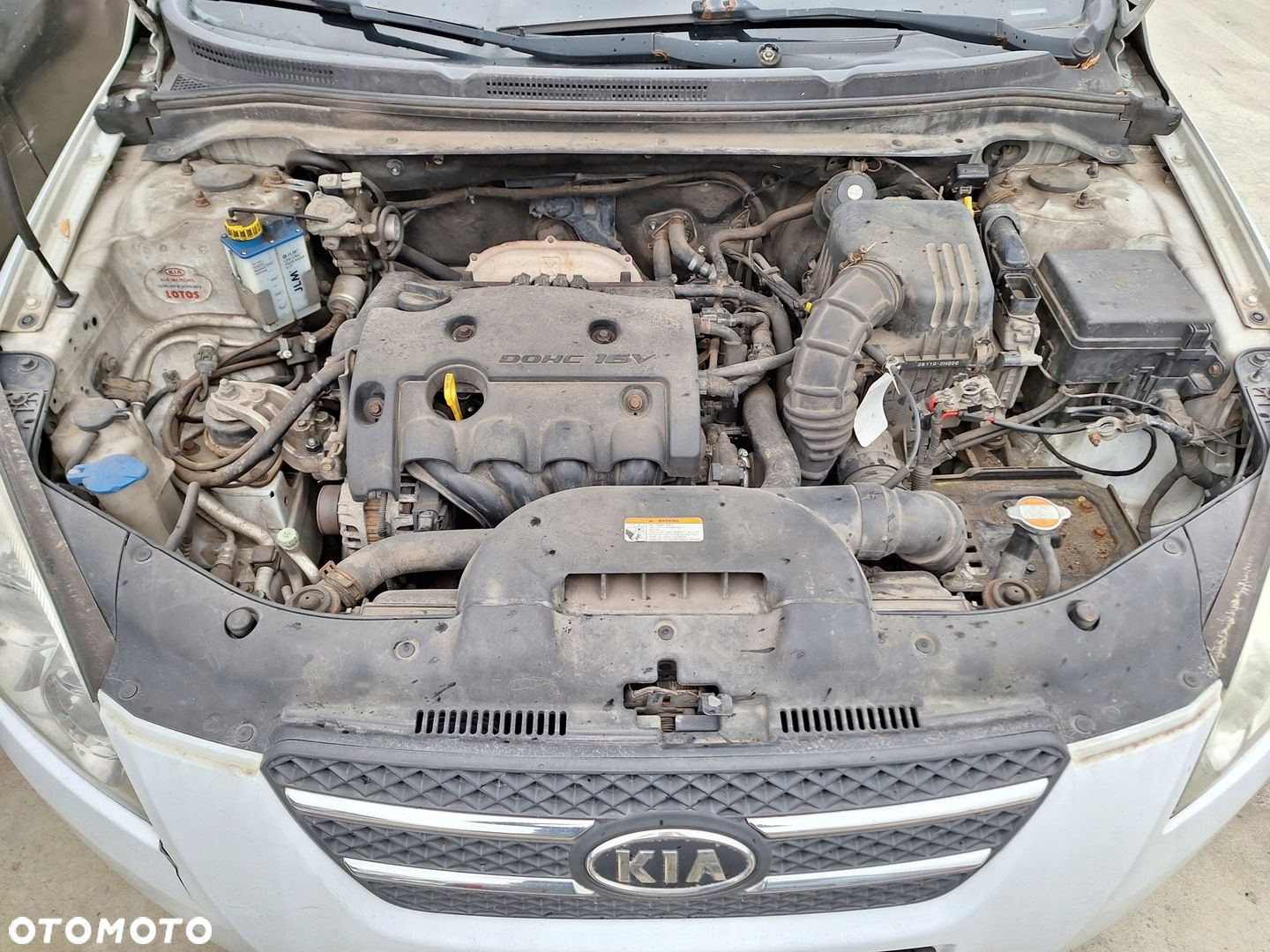 KIA CEED 1 I ED 06-09 BIAŁE DRZWI PRZÓD LEWE WD CEED 5D HB - 6