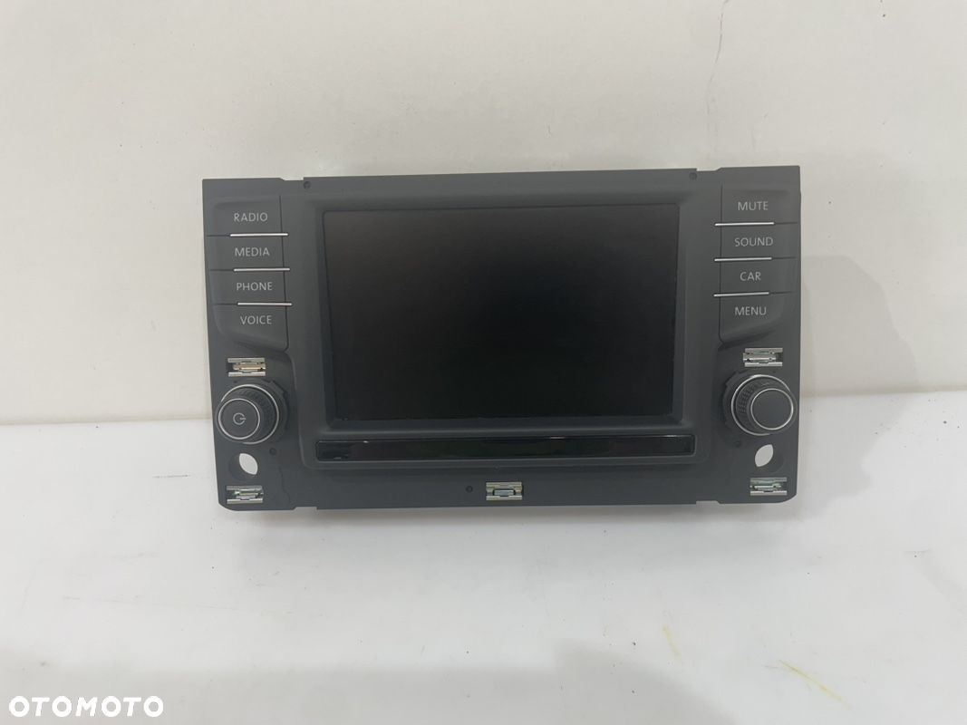 VW PASSAT B8 GOLF VII WYSWIETLACZ RADIO NAWIGACJA 3G0919605B - 1
