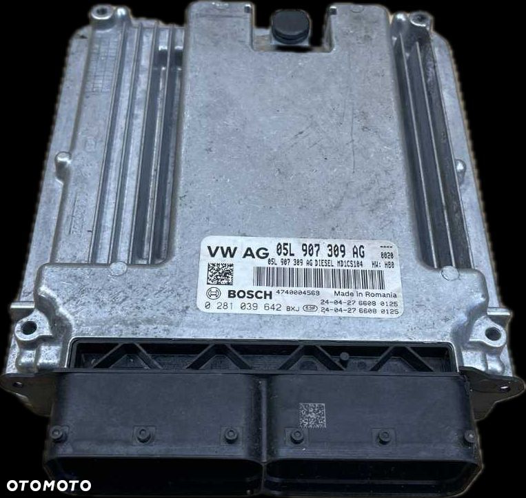 VW GOLF VIII 8 20- STEROWNIK KOMPUTER SILNIKA ECU 05L907309AG - 1