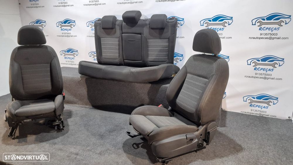 BANCO BANCOS TECIDO FRENTE FRONTAL TRASEIRO TRÁS AIRBAG ORIGINAL OPEL INSIGNIA A G09 SPORTS TOURER - 9