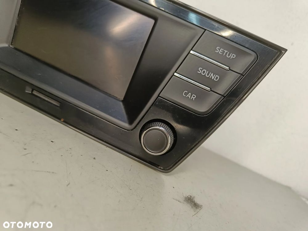 Radio Skoda Fabia 3 III Wyświetlacz Jednostka Czytnik 6V0035869D - 7