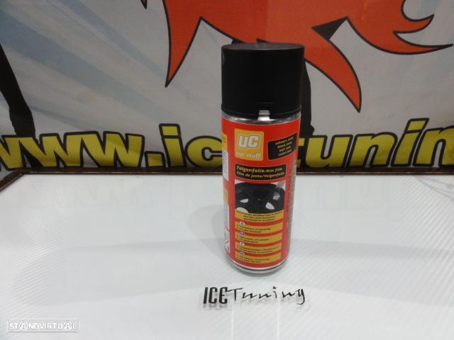 Tinta plástica removível em spray LOW COST em spray 400ml Preto mate ou semi brilho - 1