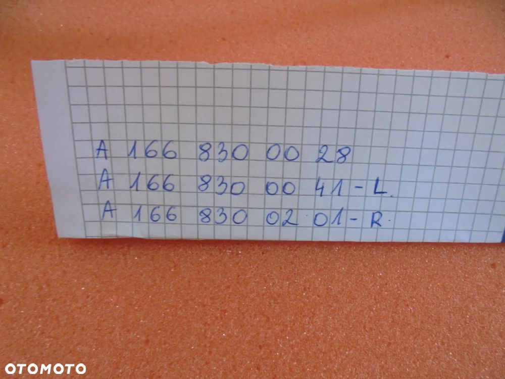 MERCEDES ML GL W166 PODSZYBIE KOMPLETNE - 2