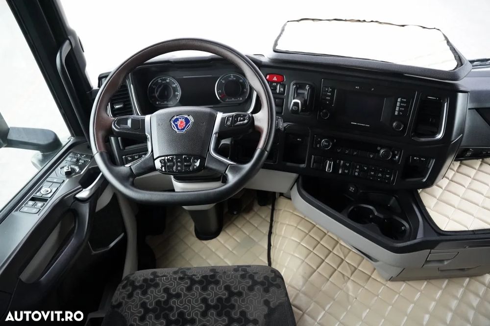 Scania R 500 / RETARDER / PLATĂ JOSĂ / MEGA / I-PARK COOL / - 28