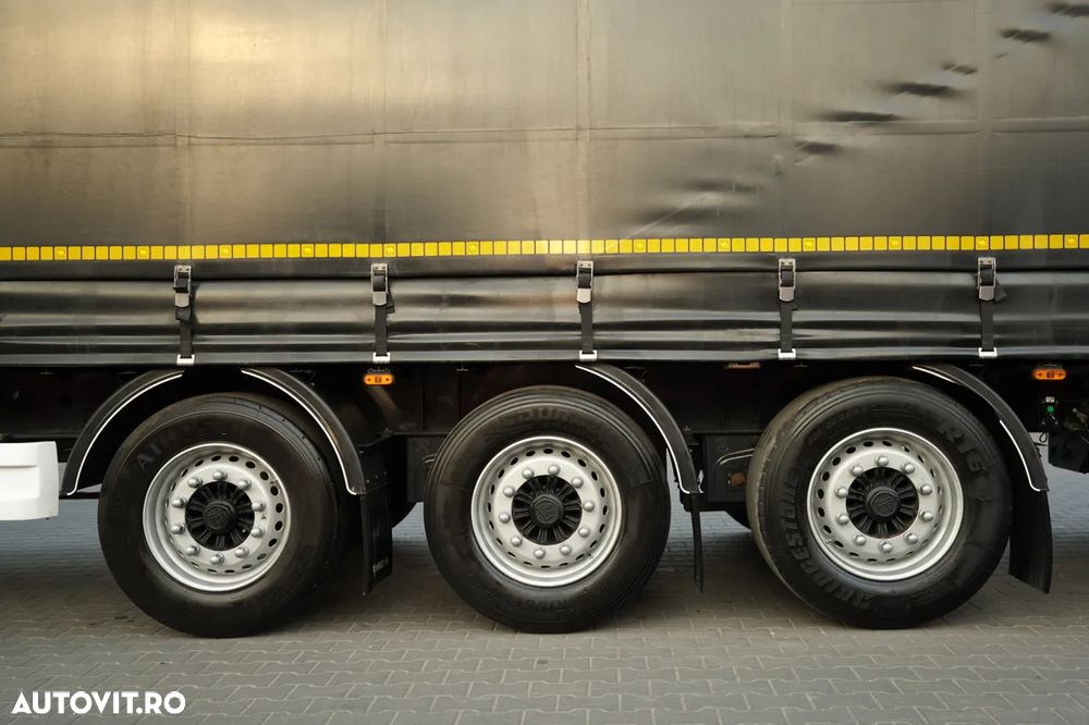Wielton CORTINĂ / STANDARD / PUNCT DE ACOPERIȘ CULISANT / ACOPERIȘ CULISANT / 385/65 R22.5 - 24