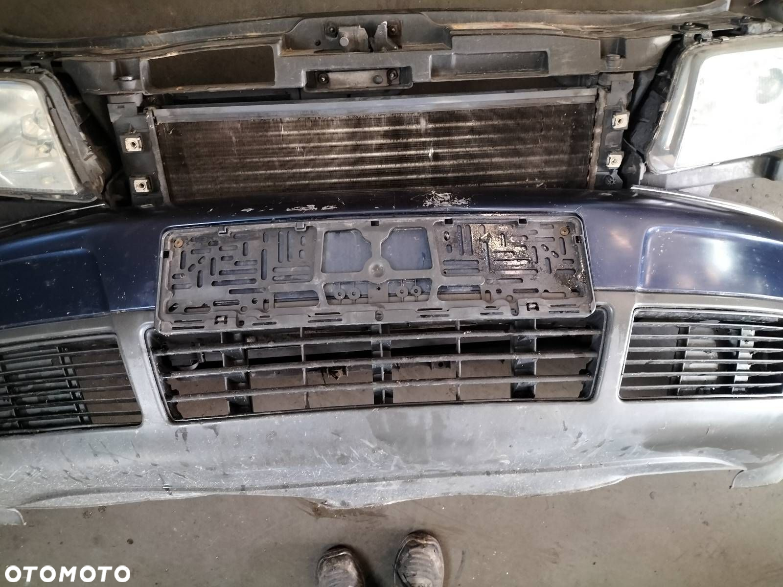 KOMPLETNY PRZÓD MASKA ZDERZAK LAMPY PAS PRZEDNI AUDI A6 C5 LZ5T - 6