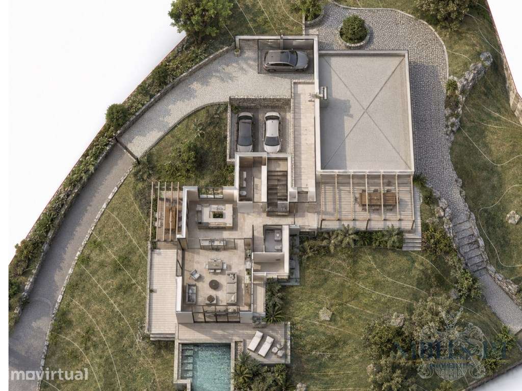 VENDE-SE: Moradia com Vista Mar Isolada na Elevada Malveira da Serr... - Grande imagem: 4/13