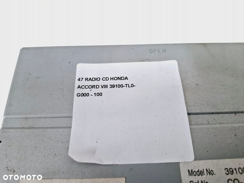 honda accord viii radio fabryczne cd ramka 39100-tl0-g000 - 5