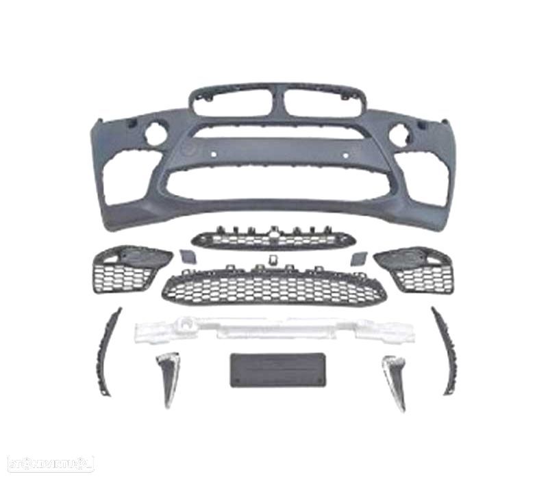 PARA-CHOQUES FRONTAL BMW X5 F15 13- LOOK X5M PDC SRA - 2