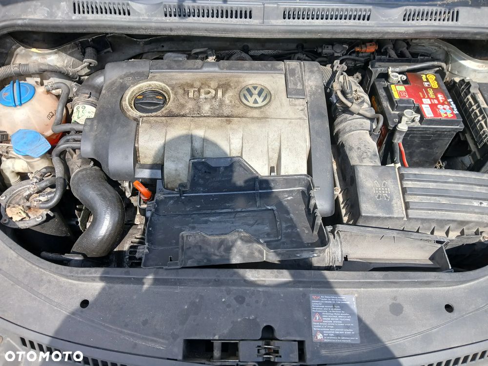 volkswagen golf plus cross LA7W silnik 2.0 TDI 140 KM BMM skrzynia KCV napęd sanki belka wahacz - 2