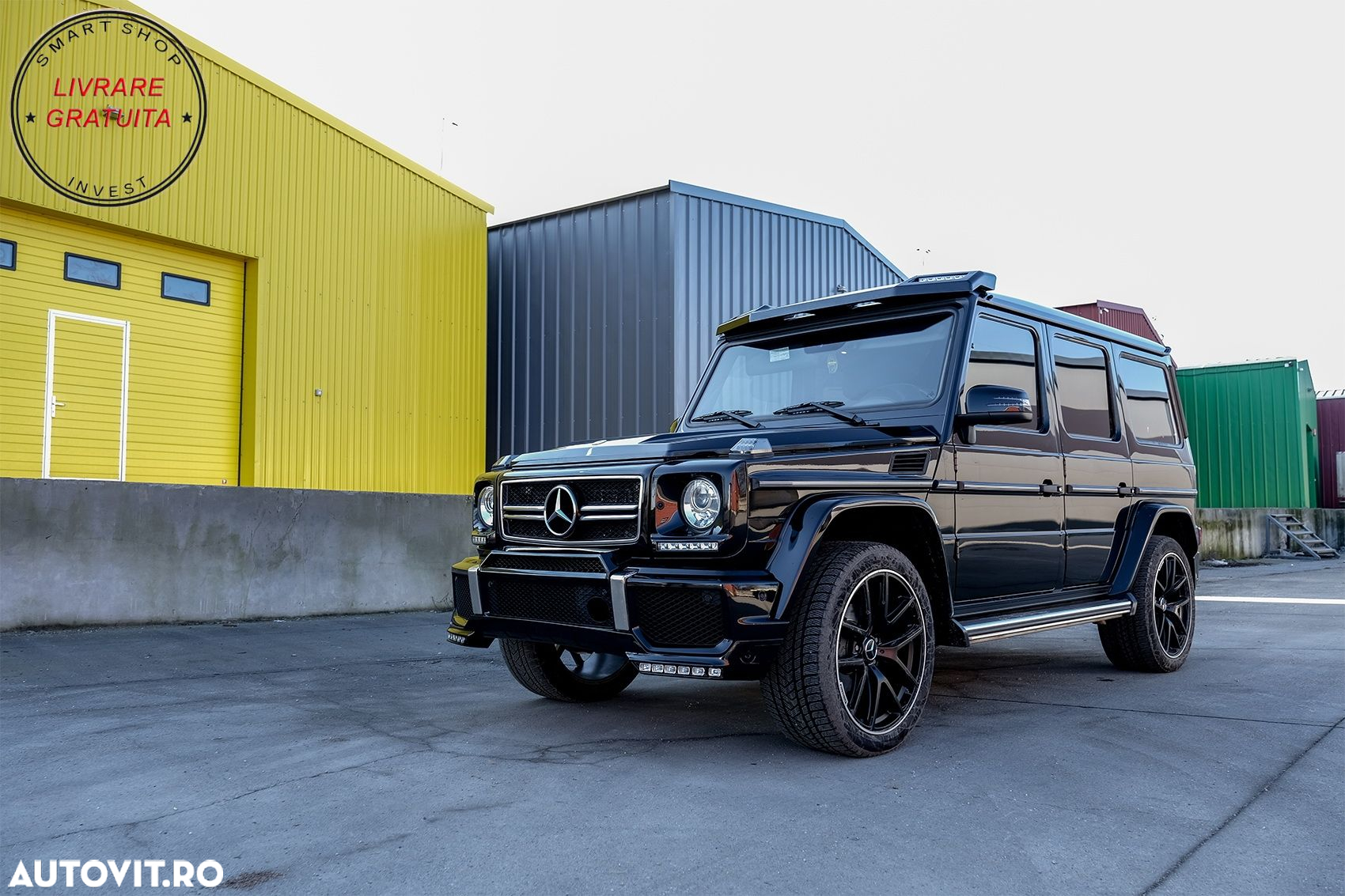 Prelungire Bara Fata DRL Mercedes G-Class W463 (1989-2017)- livrare gratuita - 12