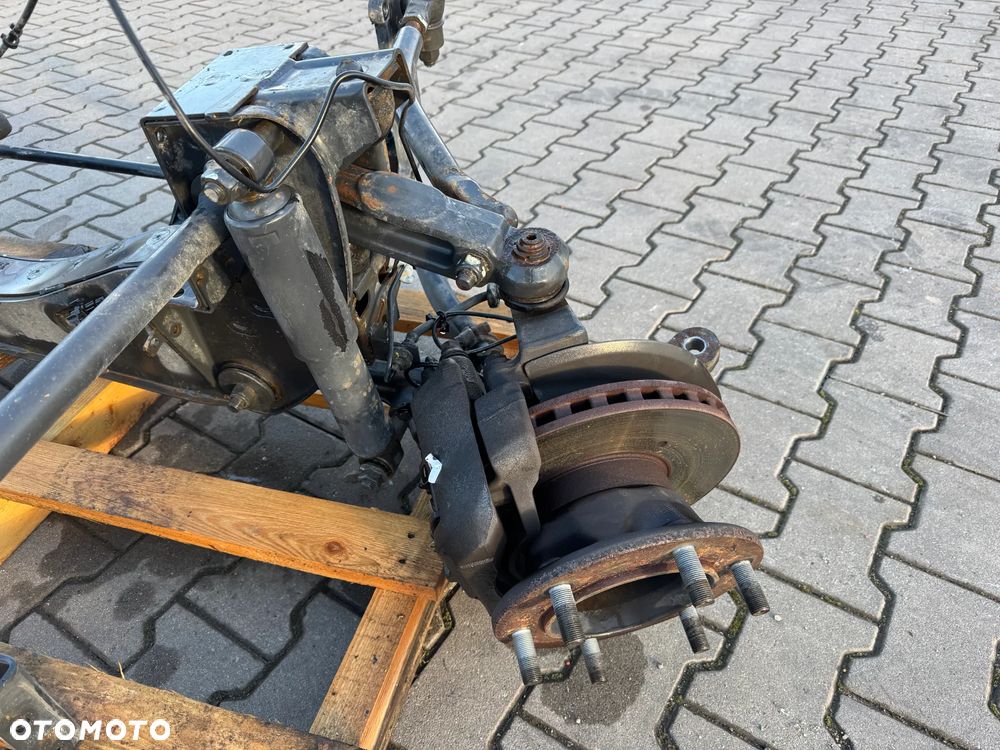 Iveco Daily 70c zawieszenie przednie kompletne belka sanki - 5