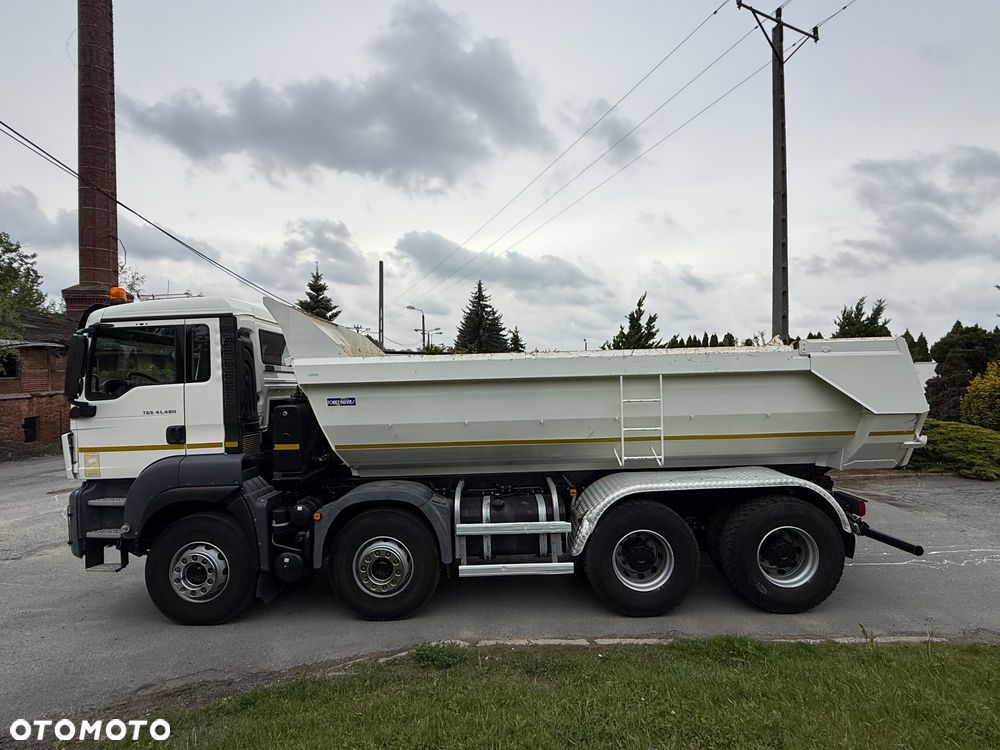 MAN TGS 41.480* 8x4* Wywrot* Hydroklapa* Koła 85%* Z Francji* Stan - 6
