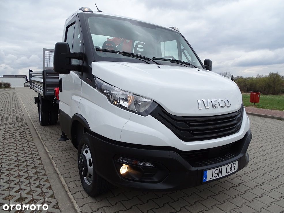 Iveco Daily 50C16 3.0 Wywrotka 3.57 m.+ HDS ŻURAW FASSI 1500 kg. 69 Tyś. Km. SALON PL!! 1 Wł.!! JAK NOWY!! - 7