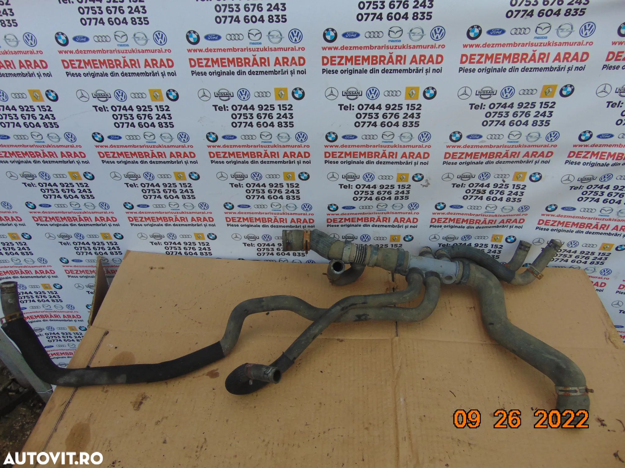 Conducta apa renault latitude Laguna 3 conducte racire apa dezmembrez - 1