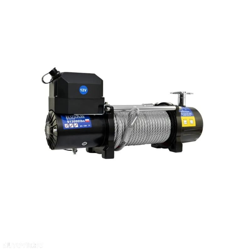 troliu HUSAR WINCH BST S 13000lbs (trage 5897kg) cu dispozitiv rulare corecta cablu - 3