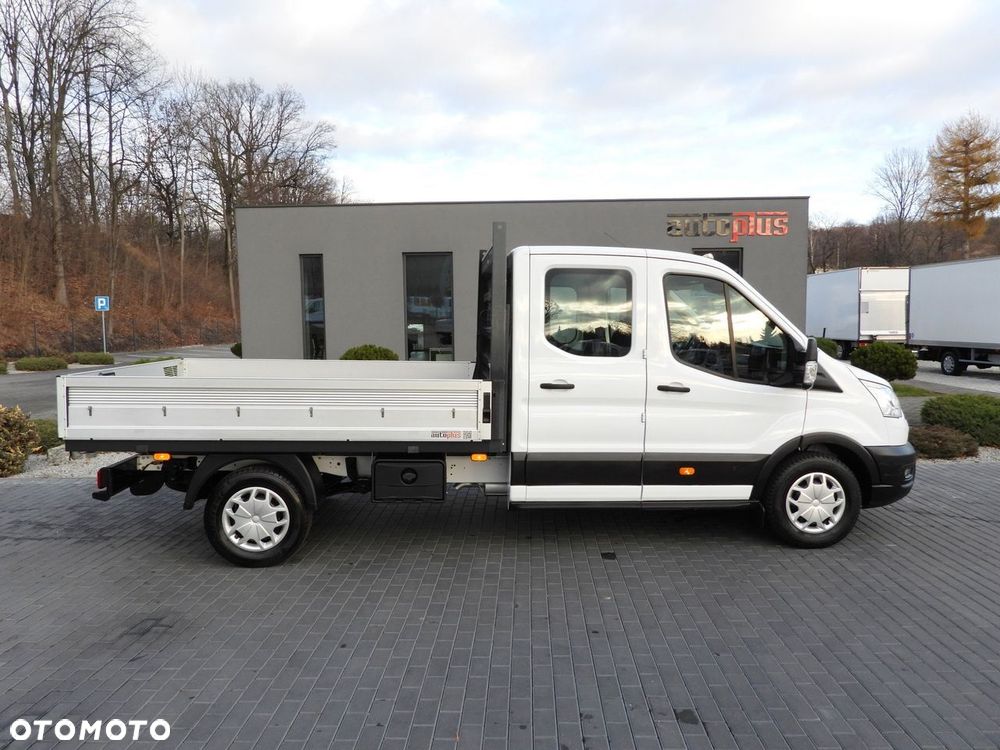 Ford TRANSIT 4X4 SKRZYNIA PODWÓJNA KABINA DOKA 6 MIEJSC TEMPOMAT LEDY ASO KLIMATYZACJA  170KM - 8