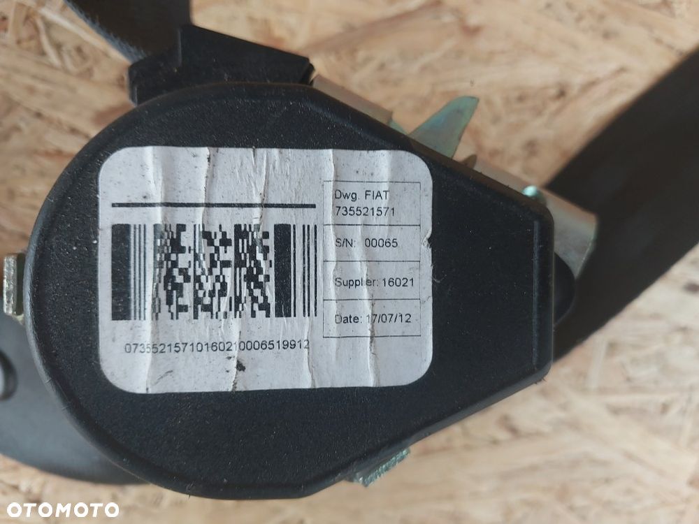 pas bezpieczeństwa przedni prawy fiat ducato III jumper boxer 735521571 - 3